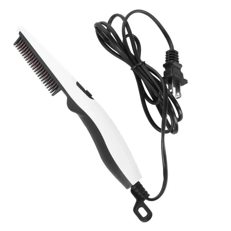 Multifunctional Hair Comb And Beard Straightener Brush