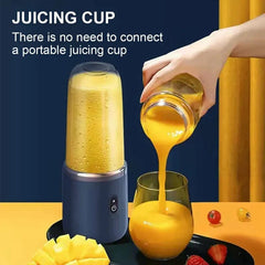 2 in 1 Portable Electric Juicer – 300ML Smoothie Blender