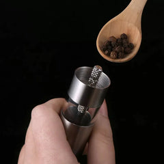 Spice Grinder – Stainless Steel Manual Mill
