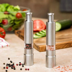Spice Grinder – Stainless Steel Manual Mill