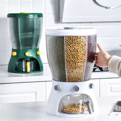 Cereal Dispenser (4 Part Rotating) – Dry Food Storage