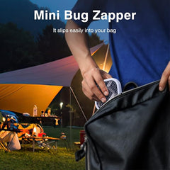 Electric Mosquito Killer Racket – 2-in-1 Rechargeable Bug Zapper