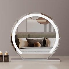 Selfie Cosmetic Table Led Decorative Mirror Round Vanity Dresser Decorative Mirror