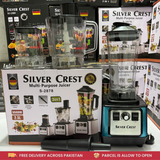 Silver Crest 3-in-1 Blender & Juicer Machine | 5500W Powerful Motor | Model S-2878
