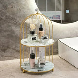 Double Layer Cosmetic Storage Box – Makeup Organizer Cage