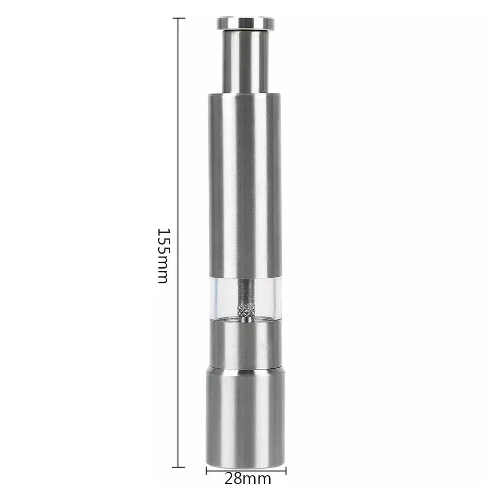 Spice Grinder – Stainless Steel Manual Mill