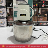 Silver Crest Electric Meat Chopper – 1000W Multi-Function Grinder & Food Chopper 3L
