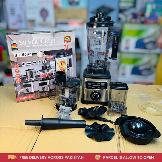 Silver Crest 8-in-1 Food Processor SC-5092 | 3L | Multi-Function