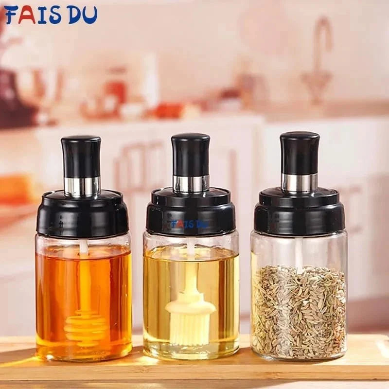 Glass Jar with Lid (250ml) – Storage Container