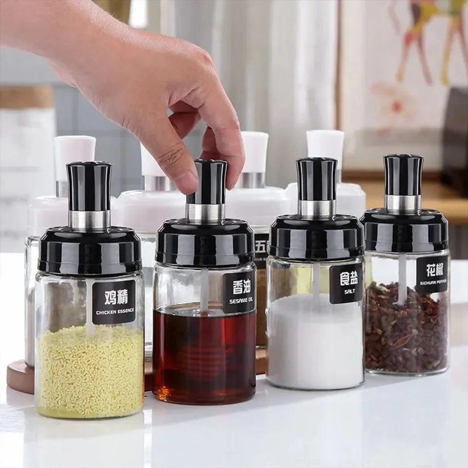 Glass Jar with Lid (250ml) – Storage Container