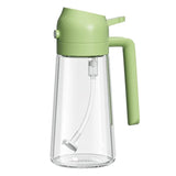 2-in-1 Glass Oil Dispenser & Sprayer – Kitchen Cooking Bottle