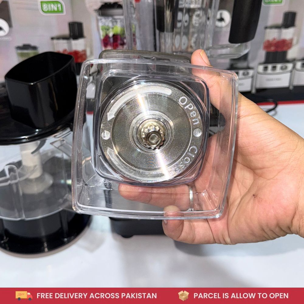 Silver Crest 8-in-1 Multi-Function Blender & Food Processor – Model No. SC-8901