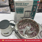 Silver Crest Electric Meat Chopper – 1000W Multi-Function Grinder & Food Chopper 3L