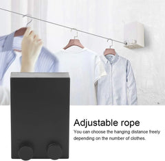 Adjustable Stainless Steel Clothesline – 4.2m Durable Rope