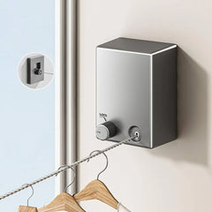 Adjustable Stainless Steel Clothesline – 4.2m Durable Rope