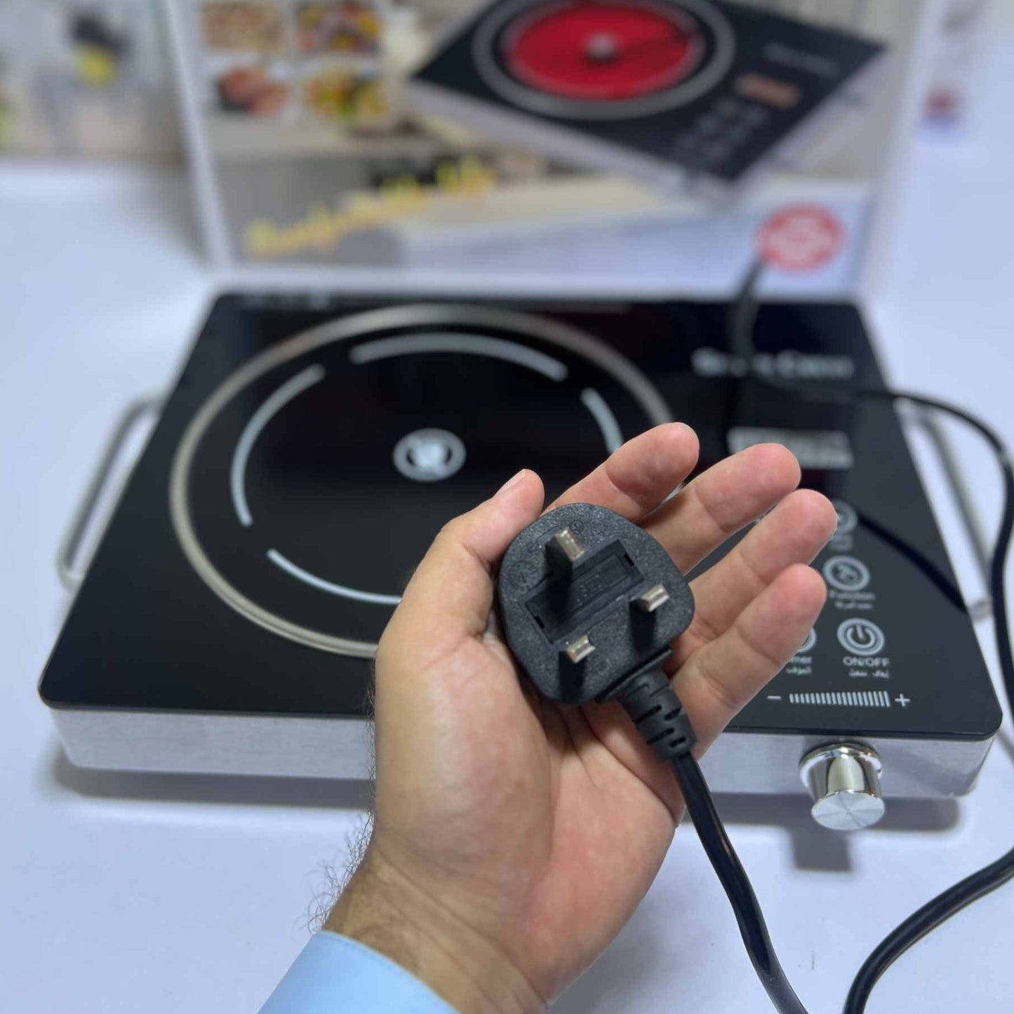 Silver Crest 3500W Ceramic Cooker | Ring Glass Design Electric Stove Cooktop