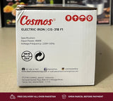Cosmos Electric Iron CIS-318 F1 – 400W | Ceramic Coated | Made in Indonesia