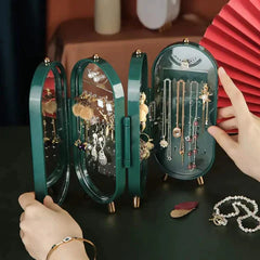 Acrylic Foldable Jewelry Storage Box – Transparent Organizer