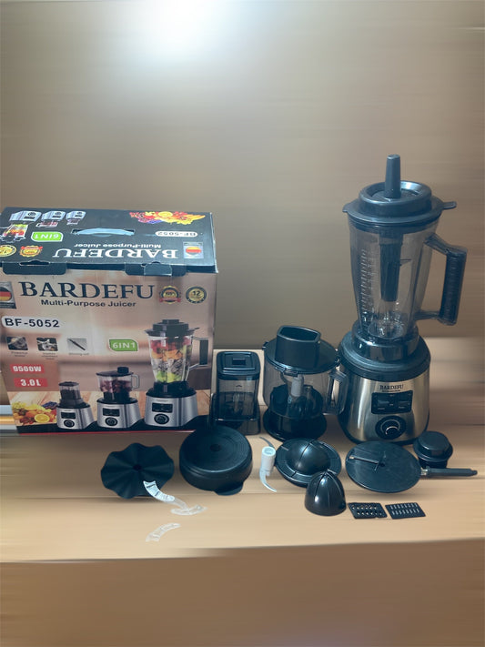 BARDEFU Germany Lot Imported 6-in-1 Multi-Purpose Blender BF-5052