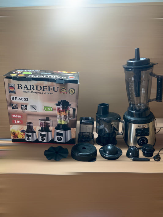 BARDEFU Germany Lot Imported 6-in-1 Multi-Purpose Blender BF-5052