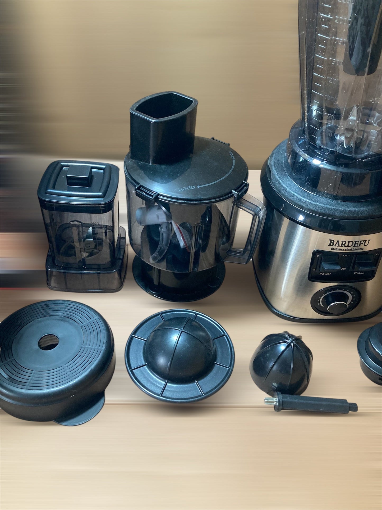 BARDEFU Germany Lot Imported 6-in-1 Multi-Purpose Blender BF-5052