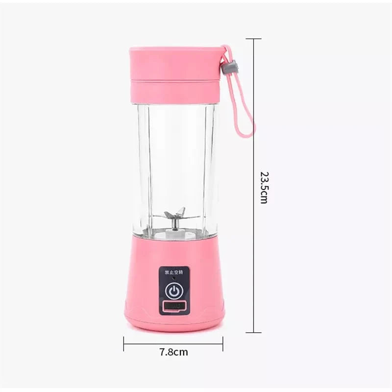 Portable Juicer Bottle – Rechargeable Smoothie Maker