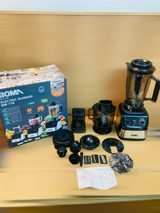 BOMA Germany 6-in-1 Multifunctional 4L Commercial Blender Set