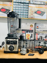 Silver Crest SC-5092 8-in-1 Food Processor – 3L