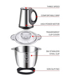 Food Processor & Vegetable + Meat Chopper - 3 Litre Steel Bowl – 1000W