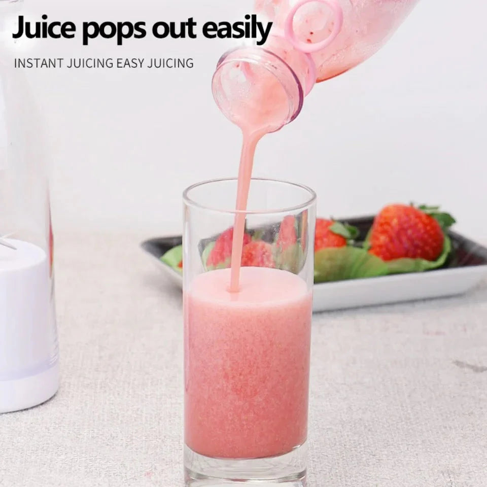 Mini Wireless Electric Blender Juicer Cup | USB Rechargeable Smoothie Maker