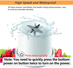 Mini Wireless Electric Blender Juicer Cup | USB Rechargeable Smoothie Maker