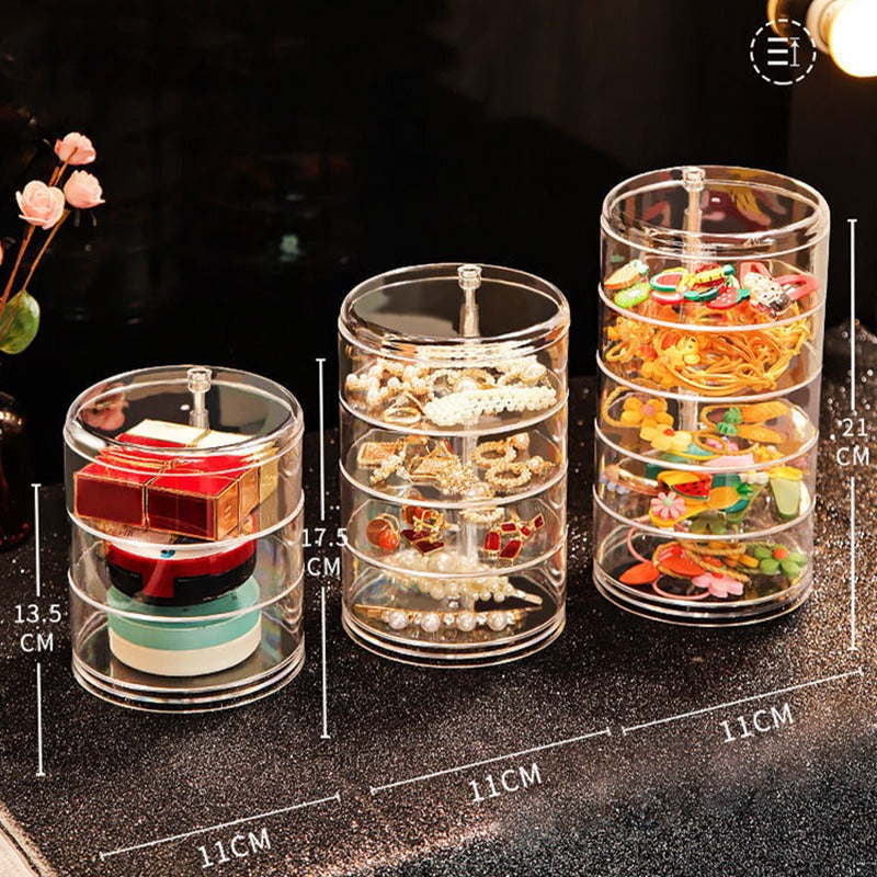 Acrylic Rotatable Jewelery Organizer (519)