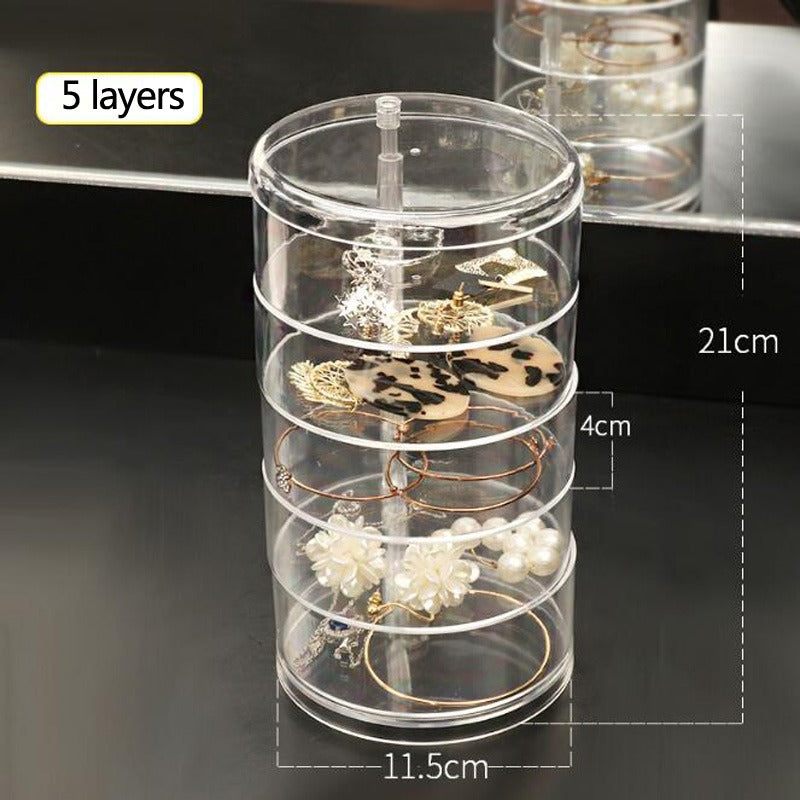 Acrylic Rotatable Jewelery Organizer (519)