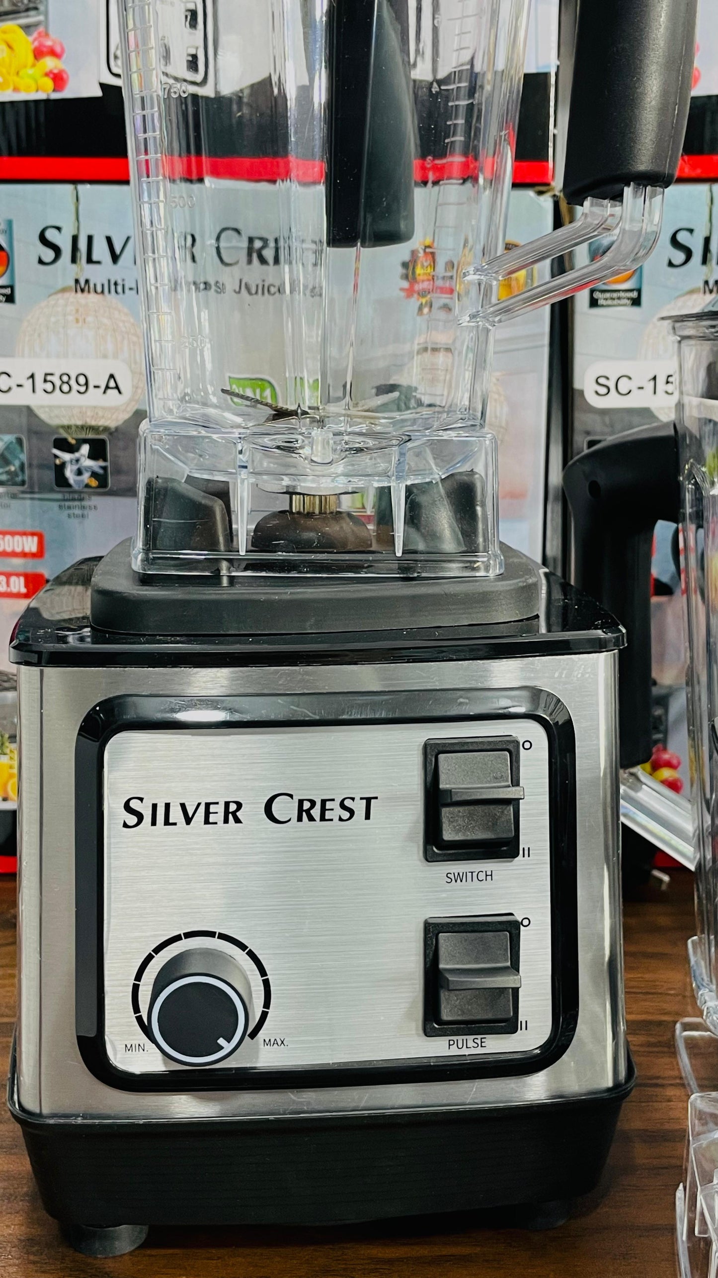 Silver Crest 2-in-1 Heavy Duty Blender & Grinder (2L Family Jar)